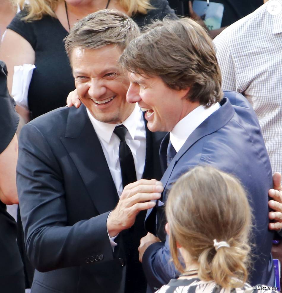 Tom Cruise et Jeremy Renner - Première du film Mission Impossible ...