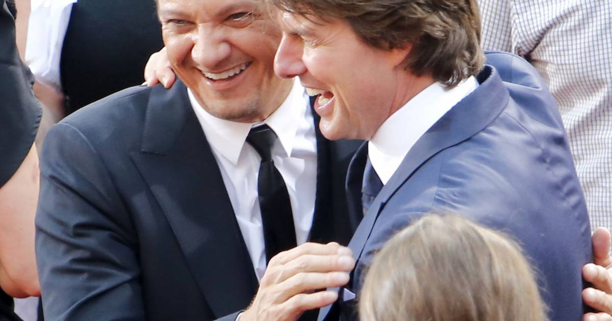 Tom Cruise et Jeremy Renner - Première du film Mission Impossible ...