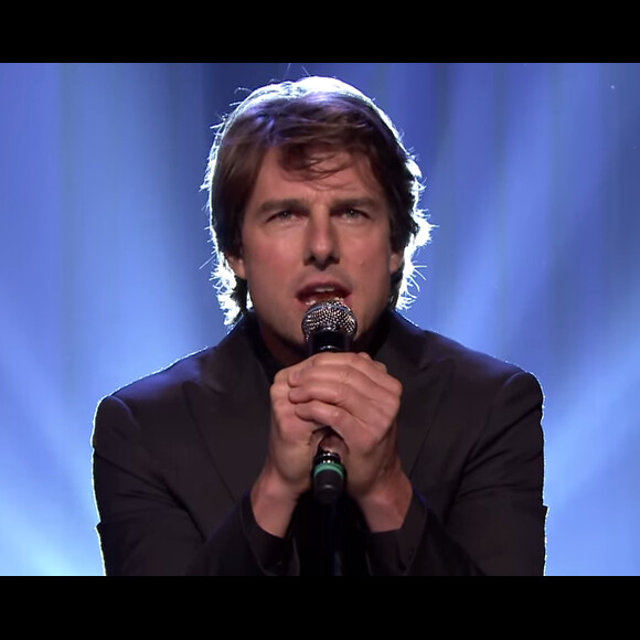 Tom Cruise fait le show au Tonight Show. (capture d'écran)