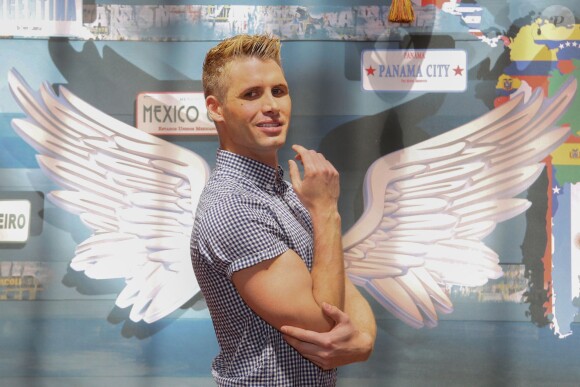 Benoît Dubois (Le Mag) - Photocall des "Anges 7" au Barrio Latino à Paris, le 26 mai 2015.