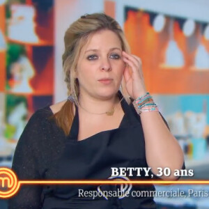 Betty, dans Masterchef 2015 sur NT1, le jeudi 30 juillet 2015.