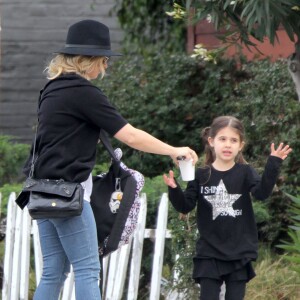 Sarah Michelle Gellar et sa fille Charlotte à Santa Monica le 26 mai 2015.