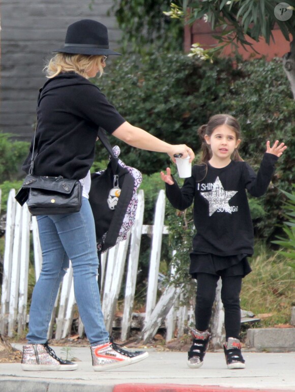 Sarah Michelle Gellar et sa fille Charlotte à Santa Monica le 26 mai 2015.