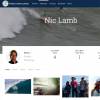 Nic Lamb, profil sur le site de la World Surf League