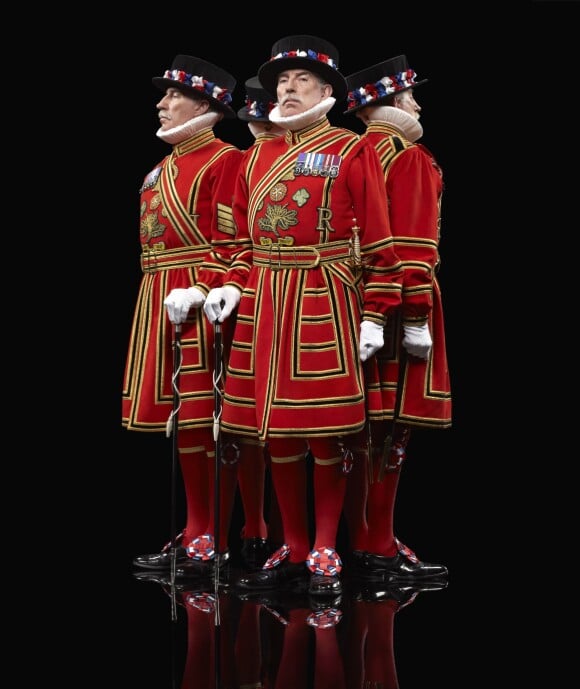 Yeoman Of The Guard, photographié par Hugo Rittson Thomas. C'est l'un des étonnants portraits réalisés par le photographe britannique, qui met à l'honneur le Royal Household dans une exposition que présentera du 19 août au 19 septembre 2015 la galerie Eleven Fine Art, à Londres.
