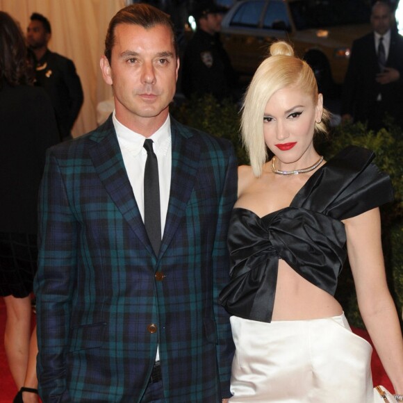 Gwen Stefani et Gavin Rossdale assistent au Met Gala 2013 à New York. Le 6 mai 2013.