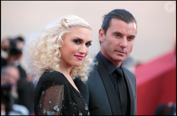 Gwen Stefani et Gavin Rossdale au 64e Festival de Cannes. Mai 2011.