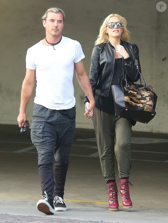 Gwen Stefani et Gavin Rossdale à Los Angeles. Novembre 2013.