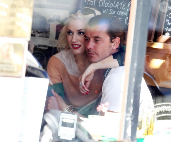 Gwen Stefani et Gavin Rossdale à Londres. Mai 2011.