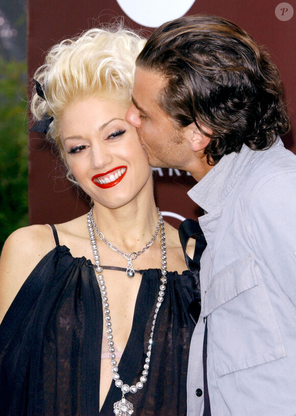 Gwen Stefani et Gavin Rossdale aux 47e Grammy Awards à Los Angeles. Février 2005.