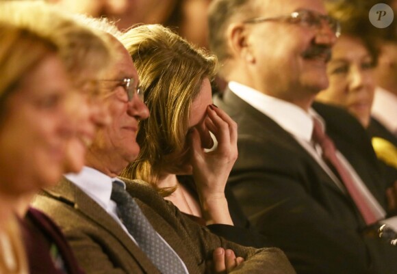 Nathalie Kosciusko-Morizet lors d'une réunion publique de Nicolas Sarkozy, président de l'UMP à Saint-Maur-des-Fossés le 9 Mars 2015
