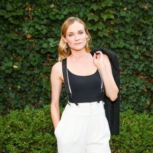 Diane Kruger lors du défilé Polo Ralph Lauren (collection enfant automne-hiver 2015-2016) au zoo de Central Park. New York, le 5 août 2015.