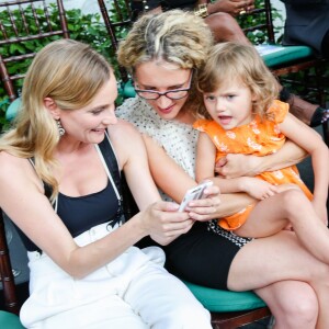 Diane Kruger lors du défilé Polo Ralph Lauren (collection enfant automne-hiver 2015-2016) au zoo de Central Park. New York, le 5 août 2015.