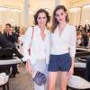 Ines de la Fressange et Nine d'Urso - People au défilé de mode "Chanel" Haute-Couture Automne-Hiver 2015/201