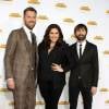 Charles Kelley, Hillary Scott, Dave Haywood (groupe Lady Antebellum) - Personnalites lors du 50e anniversaire du magazine "Sports Illustrated Swimsuit Issue" a Los Angeles, le 14 janvier 2014. 