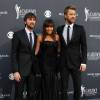 Dave Haywood, Hillary Scott, Charles Kelley - Le groupe Lady Antebellum lors des 46e academy of country music awards à Las Vegas, le 3 avril 2011 