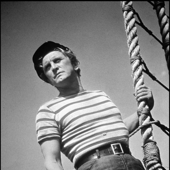 Kirk Douglas dans 20 000 lieues sous les mers en 1954.
