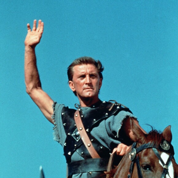 Kirk Douglas dans Spartacus.