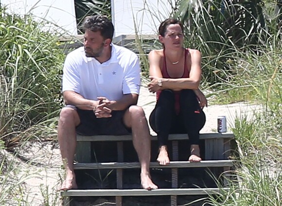 Exclusif - Ben Affleck et Jennifer Garner aux Bahamas, le 3 juillet 2015