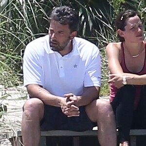 Exclusif - Ben Affleck et Jennifer Garner aux Bahamas, le 3 juillet 2015