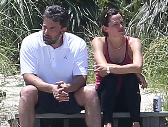 Exclusif - Ben Affleck et Jennifer Garner aux Bahamas, le 3 juillet 2015