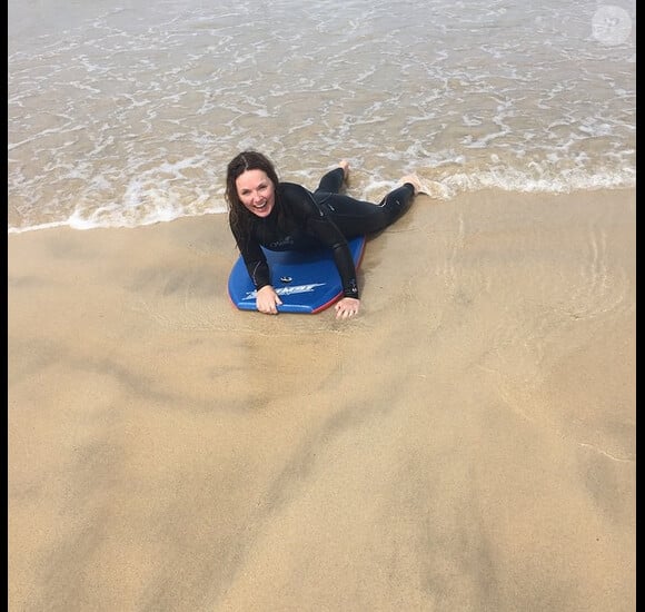 Geri Halliwell s'éclate en vacances dans les Cornouailles / photo postée sur le compte Instagram de la chanteuse au mois d'août 2015