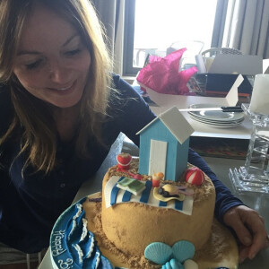 Geri Halliwell fête son anniversaire dans les Cornouailles / photo postée sur le compte Instagram de la chanteuse au mois d'août 2015