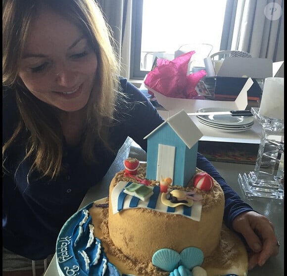 Geri Halliwell fête son anniversaire dans les Cornouailles / photo postée sur le compte Instagram de la chanteuse au mois d'août 2015