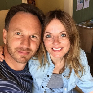 Geri Halliwell et Christian Horner en vacances dans les Cornouailles/ photo postée sur le compte Instagram de la chanteuse au mois d'août 2015