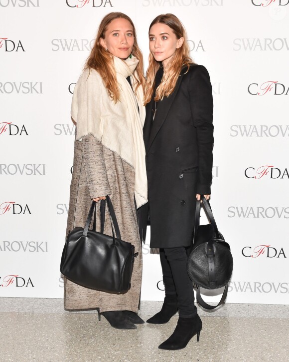 Mary-Kate et Ashley Olsen à New York, le 16 mars 2015.