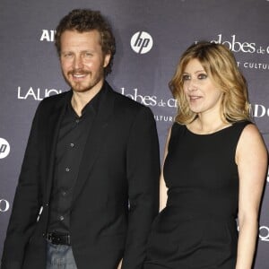 Sinclair et Amanda Sthers au Lido à Paris, le 6 février 2012 