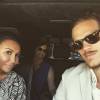 Naya Rivera et son mari Ryan Dorsey se rendent à la baby shower de l'actrice. Août 2015