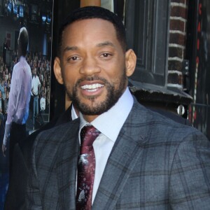 Will Smith arrive à l'émission "Late Show With David Letterman" à New York, le 18 février 2015