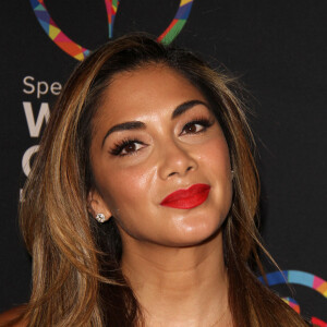 Nicole Scherzinger arrive à la soirée "Special Olympics Dance Challenge" au centre "Wallis Annenberg" à Beverly Hills, le 31 juillet 2015