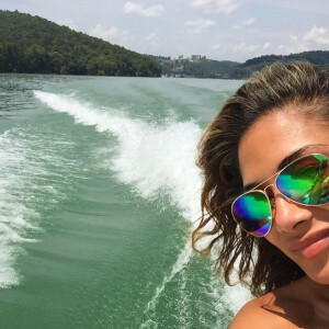 Nicole Scherzinger en vacances dans le Tennessee, août 2015.