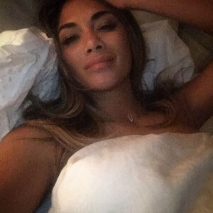 Nicole Scherzinger au lit, août 2015.