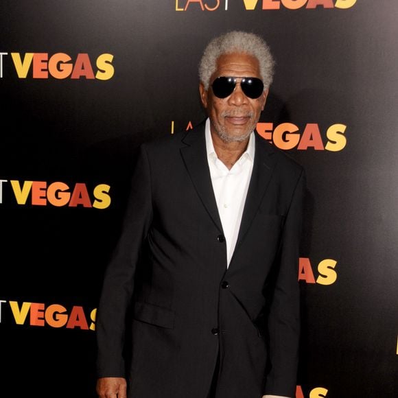 Morgan Freeman assiste a la premiere du film "Last Vegas" a New York. Le 29 octobre 2013  