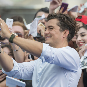 Orlando Bloom au festival du film de Giffoni à Valle Piana en Italie le 24 juillet 2015.