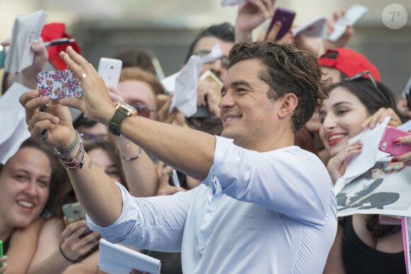 Orlando Bloom au festival du film de Giffoni à Valle Piana en Italie le 24 juillet 2015.