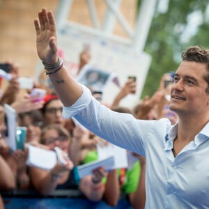 Orlando Bloom au festival du film de Giffoni à Valle Piana en Italie le 24 juillet 2015.