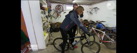 Franck et Karine, dans L'amour est dans le pré 2015, le lundi 17 août 2015.