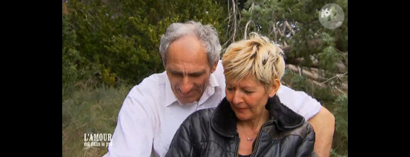 Thierry et Annick, dans L'amour est dans le pré 2015, le lundi 17 août 2015.