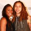Brittney Griner et Glory Jonhson, photo publiée sur le compte Instagram de Brittney Griner, le 19 avril 2015