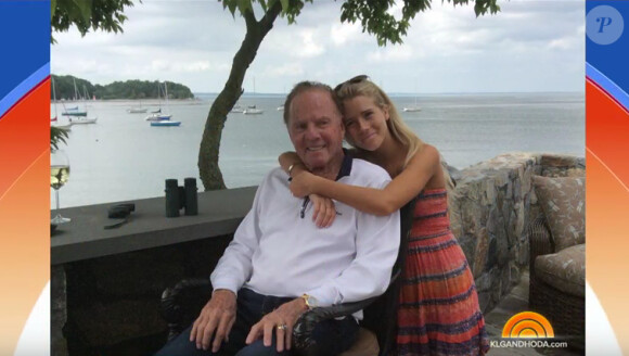 Kathie Lee Gifford et son défunt époux Frank Gifford - photo diffusé dans l'émission Today sur NBC, le lundi 17 août 2015.