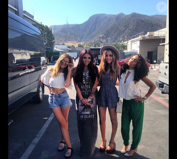 Les Little Mix à Los Angeles / photo postée sur le compte Instagram du groupe.