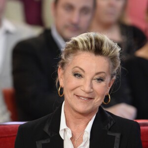Sheila - Enregistrement de l'emission "Vivement Dimanche" a Paris le 12 decembre 2013. L'emission sera diffusee le 05 janvier 2014. 