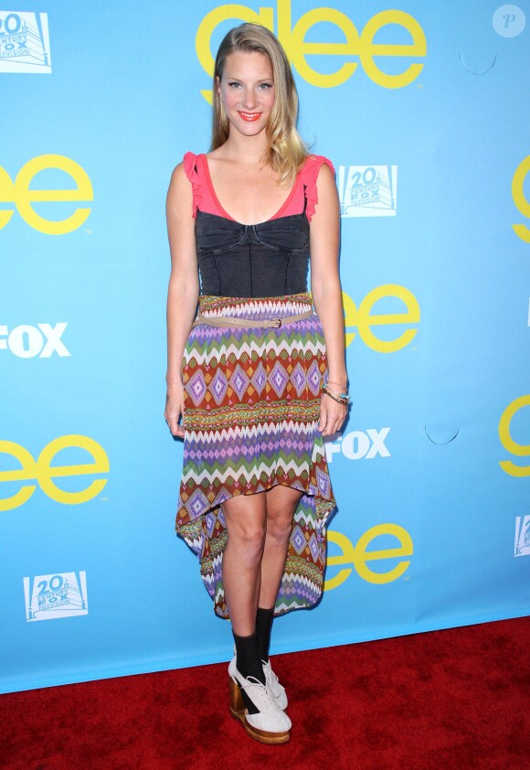 Heather Morris au lancement de la 4e saison de Glee le 1er mai 2012 
