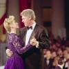 Bill Clinton et Hillary lors d'un bal à la Maison Blanche, le 20 janvier 1993