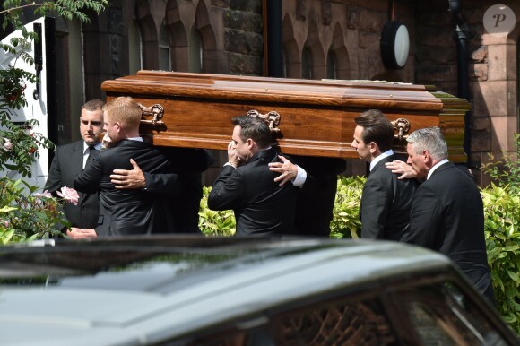 Illustration - Obsèques de Cilla Blacks en l'église de St. Mary à Liverpool, le 20 août 2015.