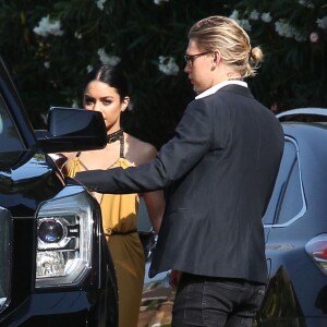 Vanessa Hudgens et son petit ami Austin Butler se rendent à la soirée Industry Dance Awards 2015 à Hollywood. Le 19 août 2015